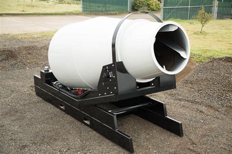 skid mounted concrete mixer